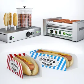 Equipment for hot dogs fimar